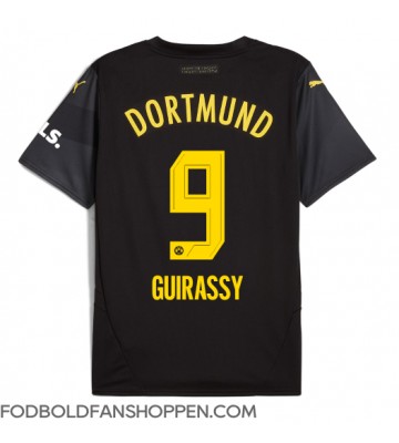 Borussia Dortmund Serhou Guirassy #9 Udebanetrøje 2024-25 Kortærmet